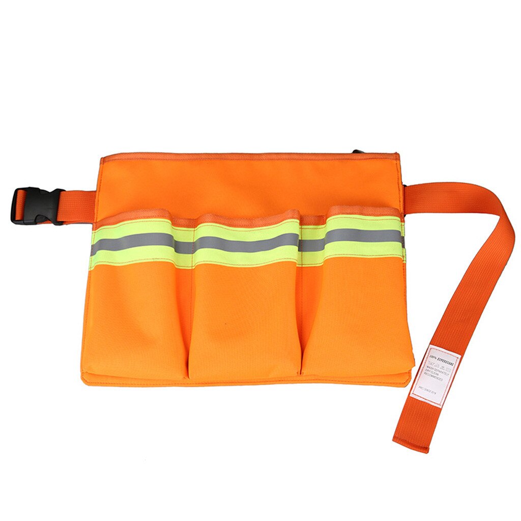 Unisexe neutre personnalité réfléchissant rue polyvalent épaule sac en bandoulière fermeture éclair lettre Oxford matériel principal juin 14: Orange
