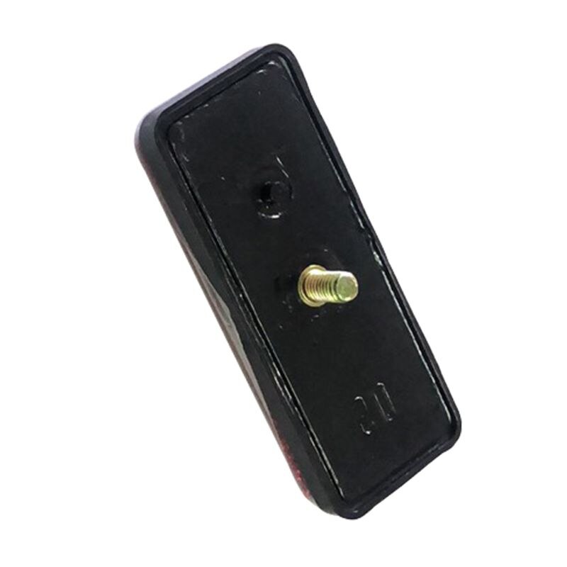 Moto vélo Scooter Quad Rectangle rouge plaque réfléchissante réflecteur d'avertissement