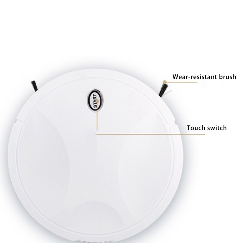 Vacuum Cleaner for Home Office Rechargeable AutoDirt Dust Smart Mop Floor Corners Dust Cleaner Sweeper