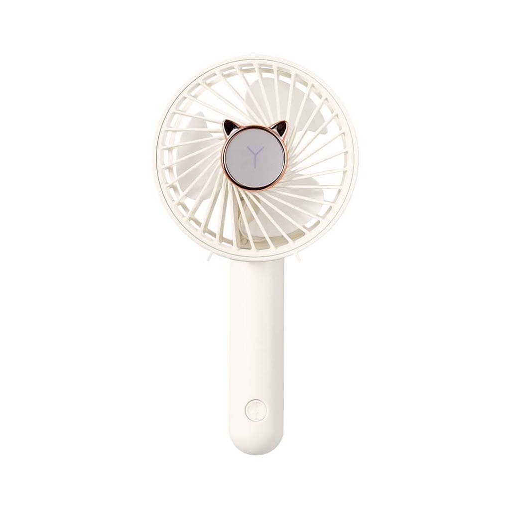 Low Noise Smart Home Portable Handheld Multi-function Mini Fan Summer Cool USB Charge Fan Speed Adjustable 3 Speed Hanging Fan: WH