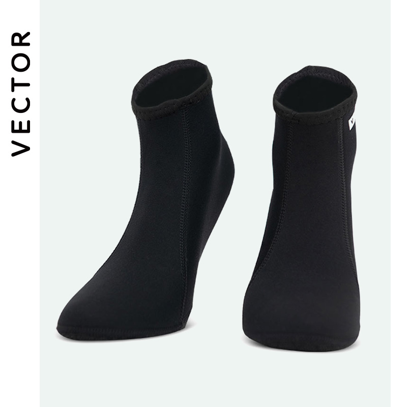 Vector – chaussettes de plongée antidérapantes pour hommes et femmes, 2mm, bottines d&#39;eau, chaussures de plage chaudes, à séchage rapide