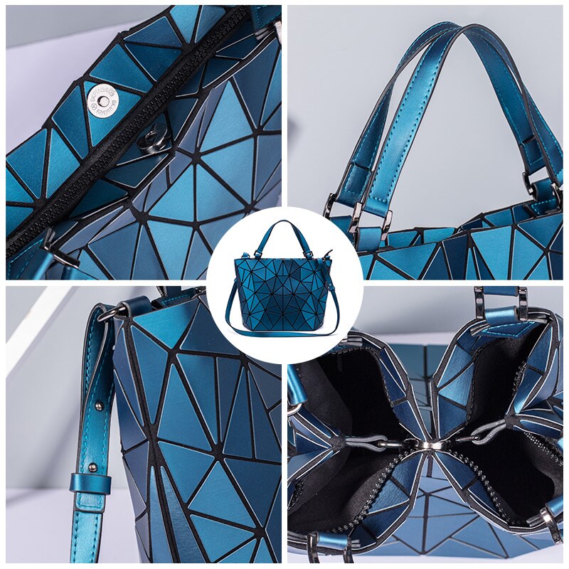 LOVEVOOK femmes sacs à bandoulière sacs à bandoulière pour dames pliable Totes Hobo sac femme grande capacité géométrique sac célèbre
