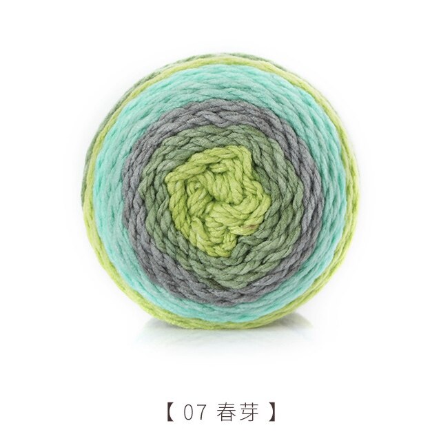 200G/Ball Hand Geweven Wol Diy Handgemaakte Gebreide Zachte Sjaal Hoed Trui Gehaakte Dikke Wol Voor Hand breien: 07