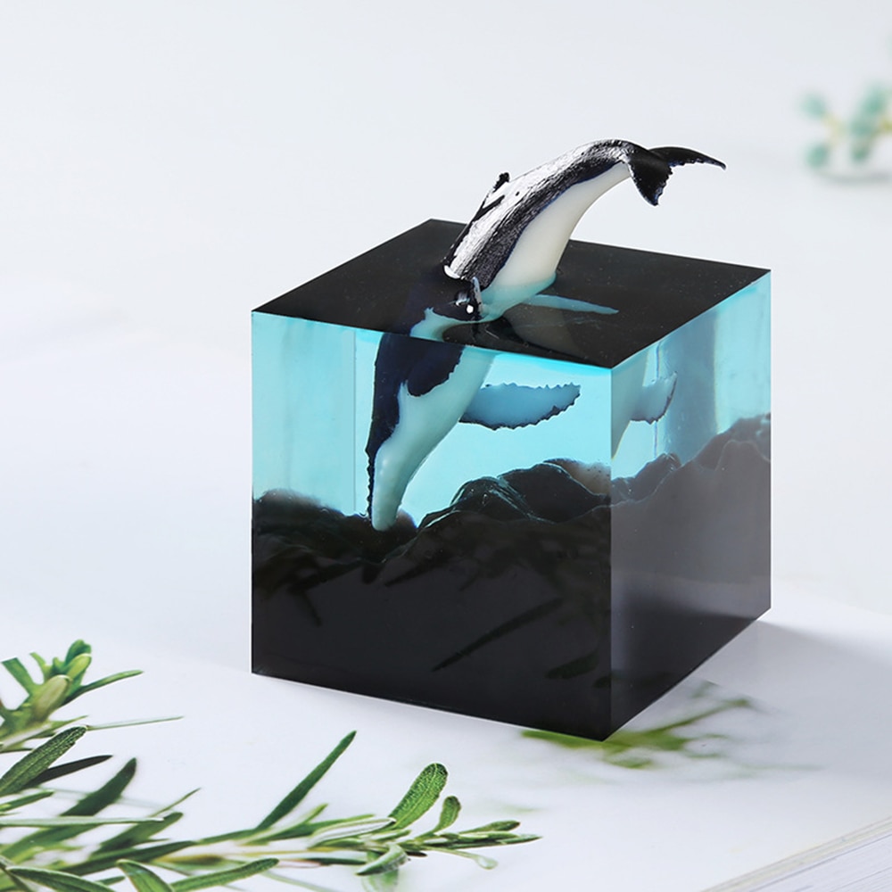 3D Silicone Snow Mountain Peak Broken Mountain Ocean Micro Landscape Crystal Epoxy DIY Candle Mould