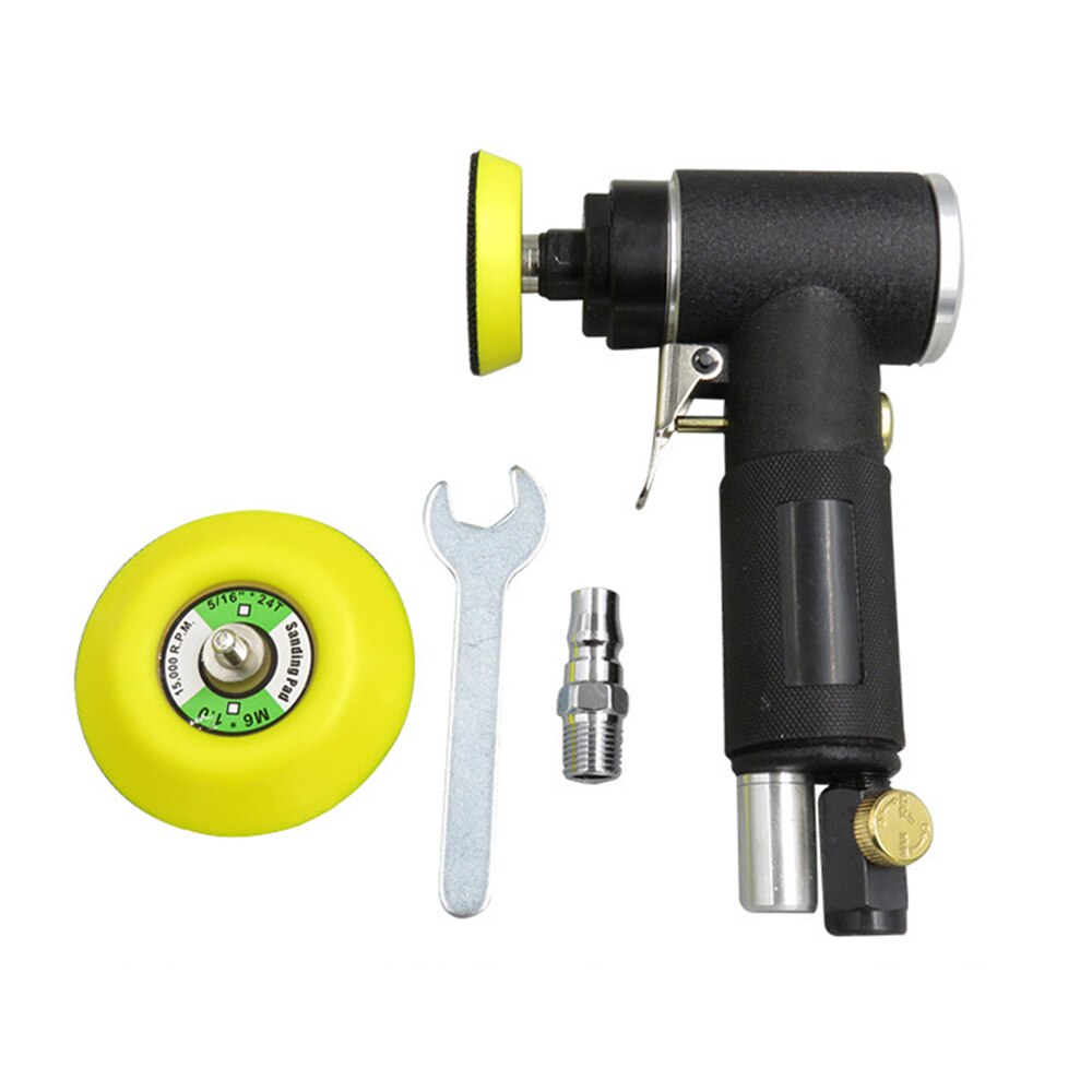 Air Sander 2 Inch 3 Inch Pneumatic Sander Air-operated Polisher Waxer Polishing for Auto Body Work Furniture Metal Surface: Concentric EU 