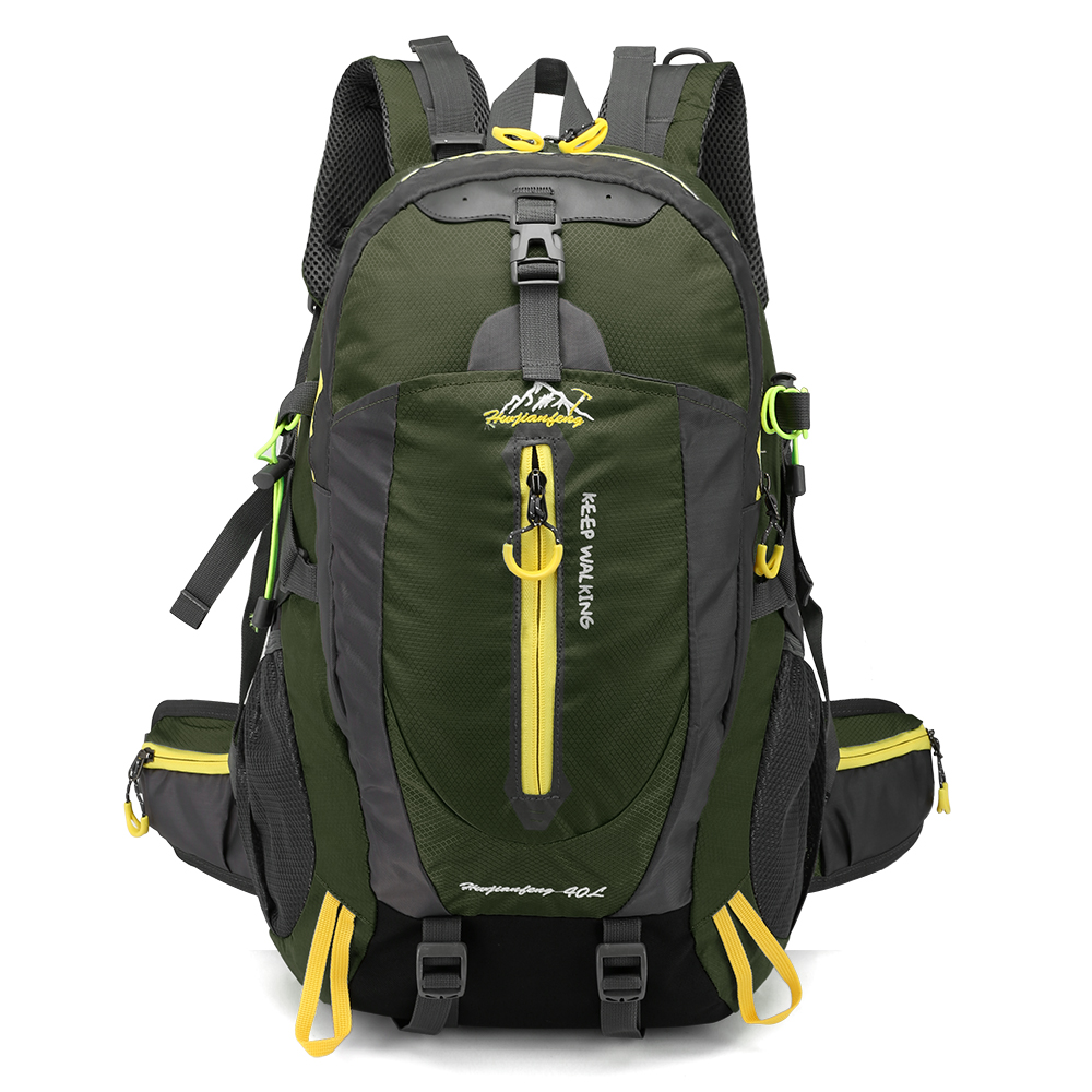 40L wasserabweisender Reiserucksack Camping Wandern Laptop Tagesrucksack Trekking Klettern Rucksäcke für Männer Frauen Wanderzubehör