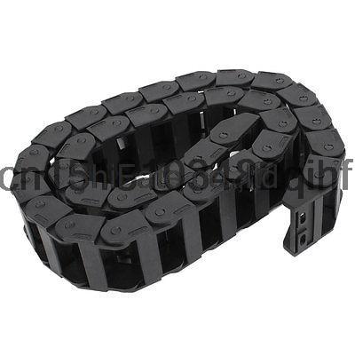 1M Semi Closed Nested Flexible Drag Chain Cable Carrier 18mm x 37mm