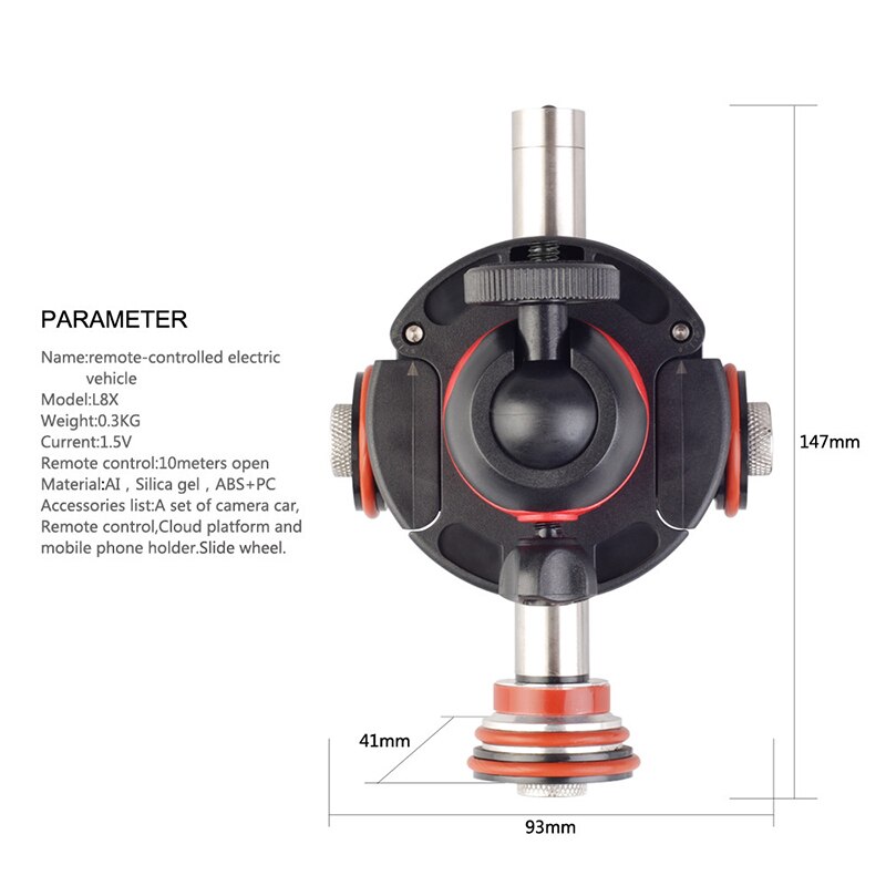 Camera Video Track dolly Motorized Electric Slider Motor Dolly Truck For Go Pro Nikon Canon DSLR camera DV Movie Vlogging Gear