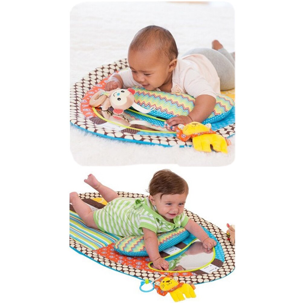 Estera de desarrollo de bebé estera de juego educativo estera de juego de bebé tabla de crecimiento manta impermeable bebé estera de gatear alfombra de bebé