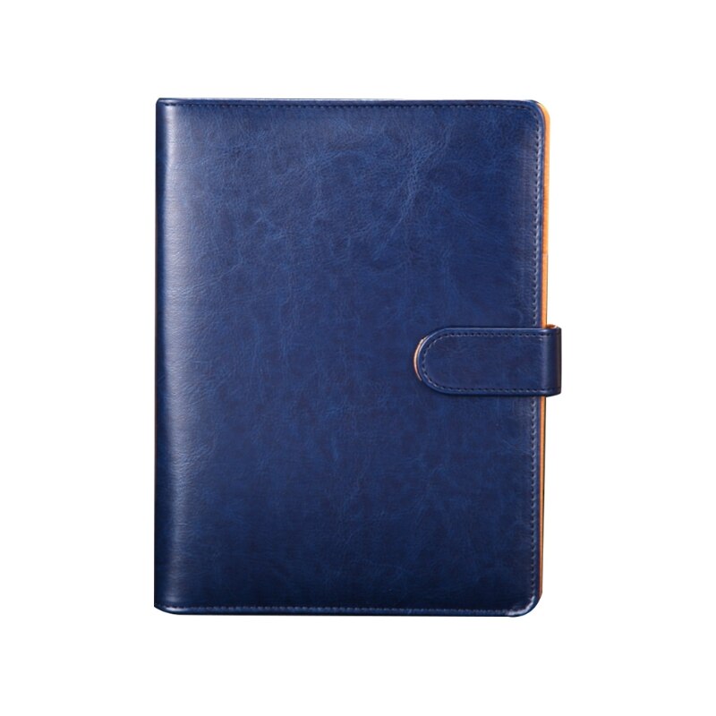 A5 B5 Leather Notebook Diary Notepad Sketchbook Business Journal Planner Agenda