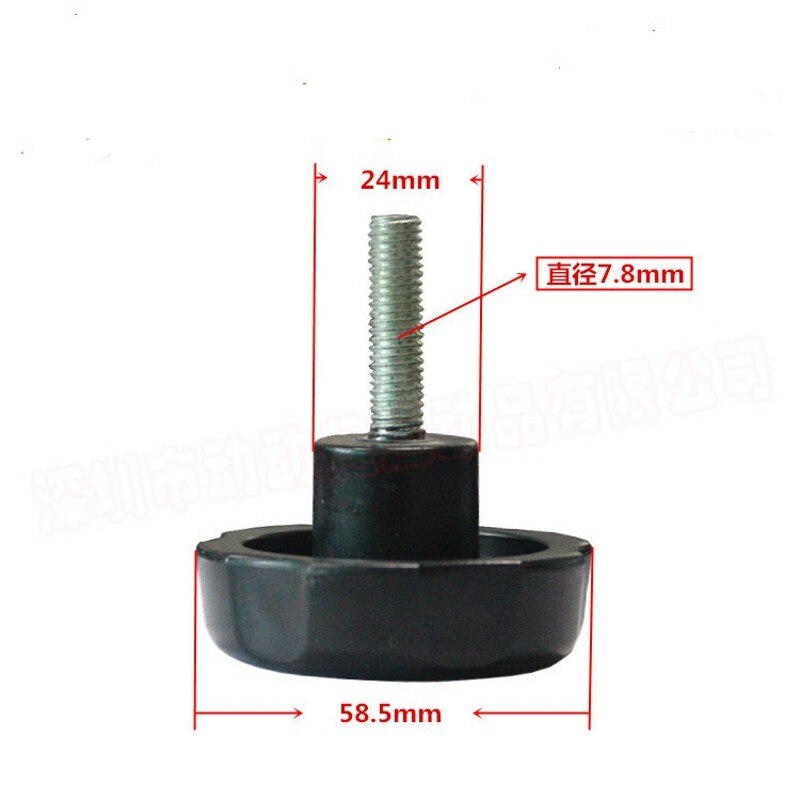 4 unids Manija futbolín partes/Accesorios para mesa de Hockey de Aire/HB-01