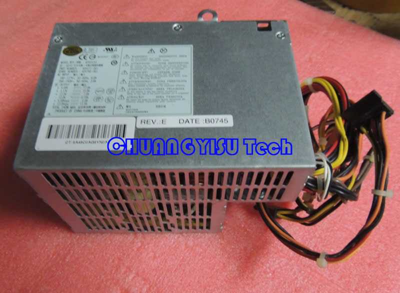 Frete grátis chuangyisu para dc5700 dc5750 sff 240 w 24 pinos api5pc52 fonte de alimentação 404472-001 404796-001, trabalhar perfeitamente