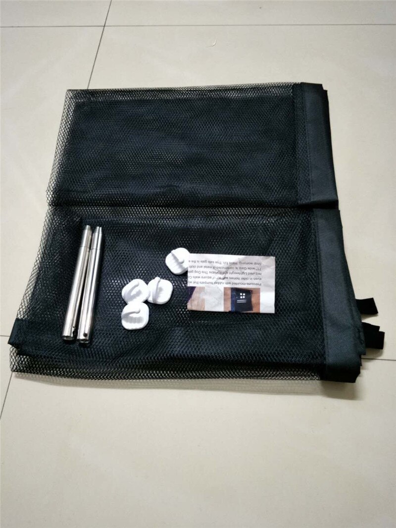 mesh dog gate fence Dog safety fence Portable folding pet fence pet gate Pet accessories