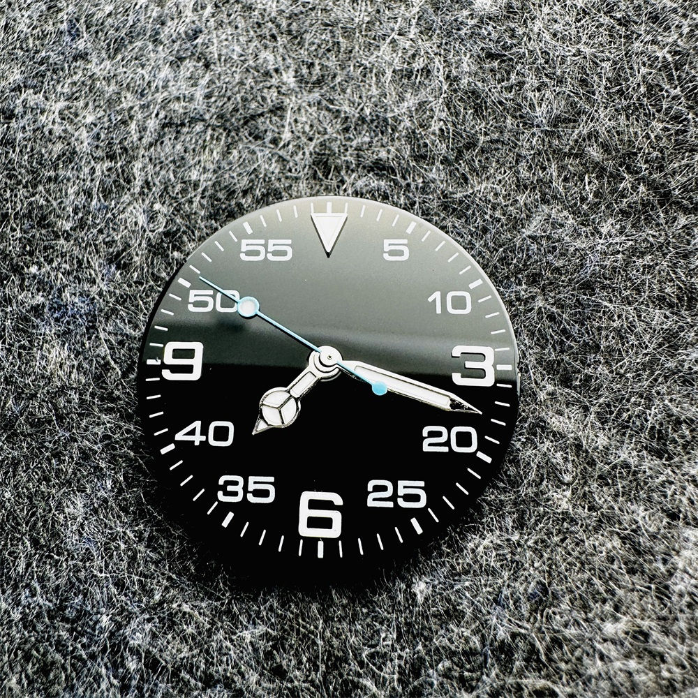 Esfera de reloj Digital de 29MM con manecillas, accesorios de reloj luminosos verdes, esferas de reloj para movimiento 8215 8200 8205 821A 2813: Oro