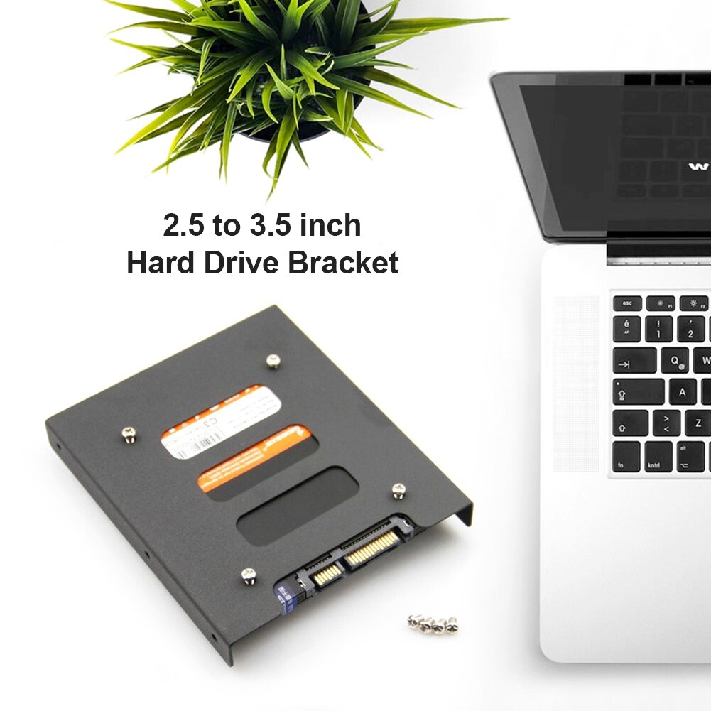 1/2/5/10 stücke 2,5 zoll SSD HDD zu 3,5 zoll Montage Adapter Halterung für PC Computer Metall festplatte Halter Dock Gehäuse