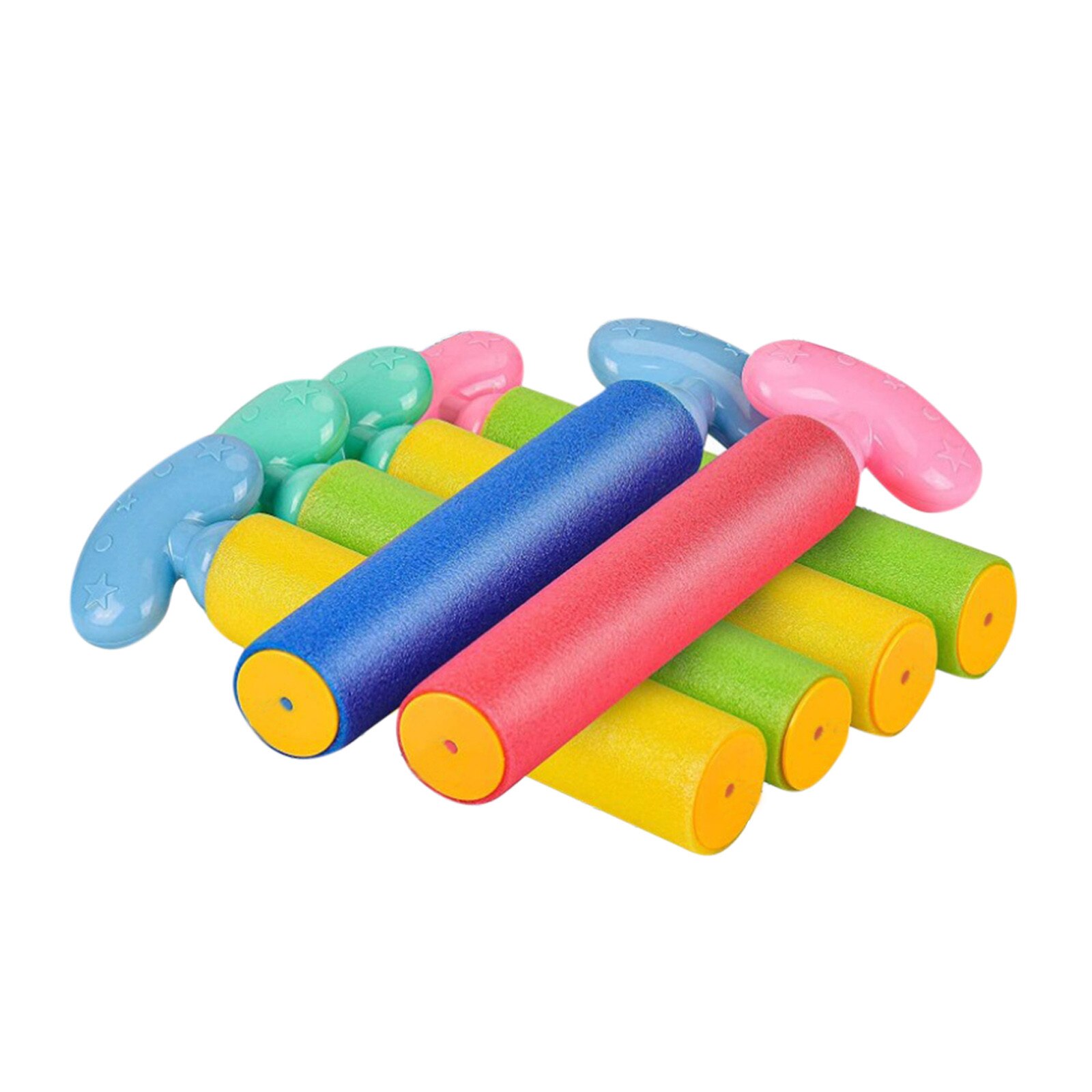 6PC Educational Children's Indoor And Outdoor Water War And Water Sprayparty Toy Play Childen Squirt Beach Toys: Default Title