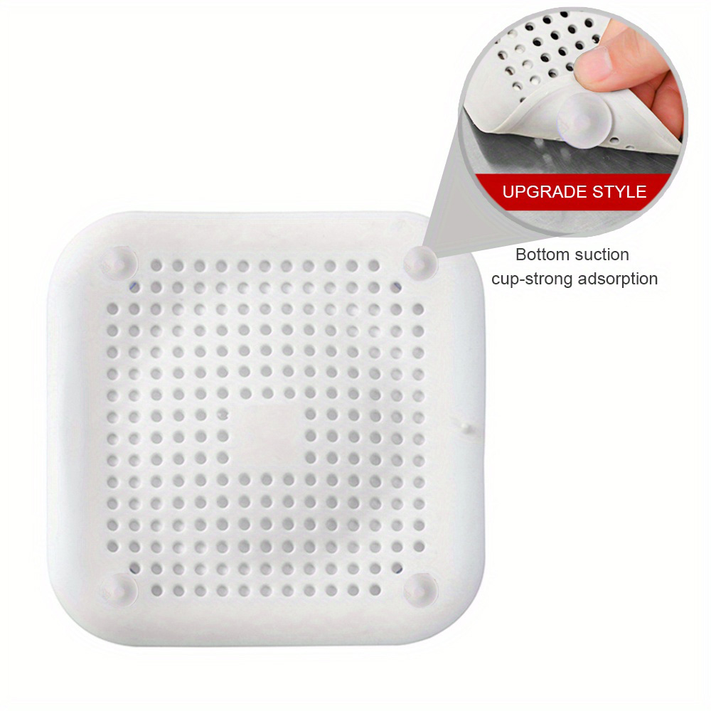 Haarfilter Gootsteen Anti-blokkeerzeef Badkuip Douche Afvoerputje Stopper Zeef Riool Afvoerfilter Badkameraccessoires: Black