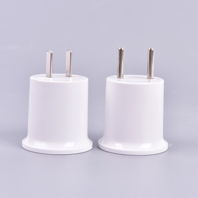 E27 Lampvoet Naar Eu/Us Plug Socket Lamphouder Converter Adapter Light Bulb Lamp