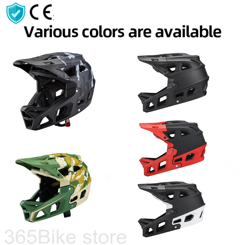 Casco de Ciclismo de cara completa para hombre y adulto, casco integral todoterreno DH BMX, ultraligero, CE CPSC, Ciclismo de seguridad
