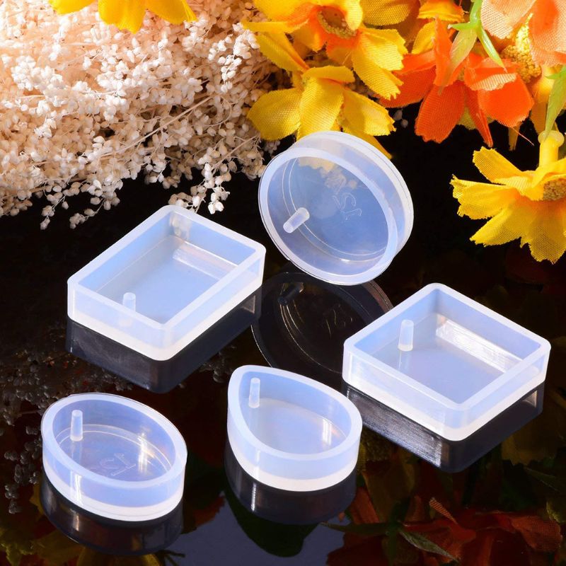 1 einstellen Silikon Schimmel Bausatz Epoxid Harz DIY Schmuck Machen Kuchen Dekoration Handwerk Schmuck Formen Verschluss Stifte Werkzeuge für Fondant handwerk
