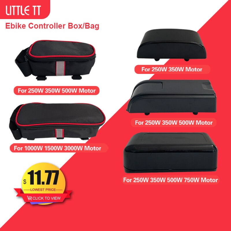 Ebike Controller Box Electric Bicycle Controller Bag 250W 350W 500W 1000W 1500W Small / Big Size Electric Bike Conversion Kit