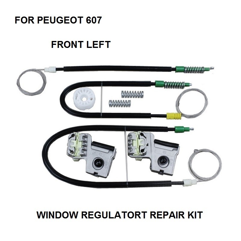 ELECTRIC CAR WINDOW KIT FOR PEUGEOT 607 ELECTRIC WINDOW REGULATOR FRONT-LEFT 2000