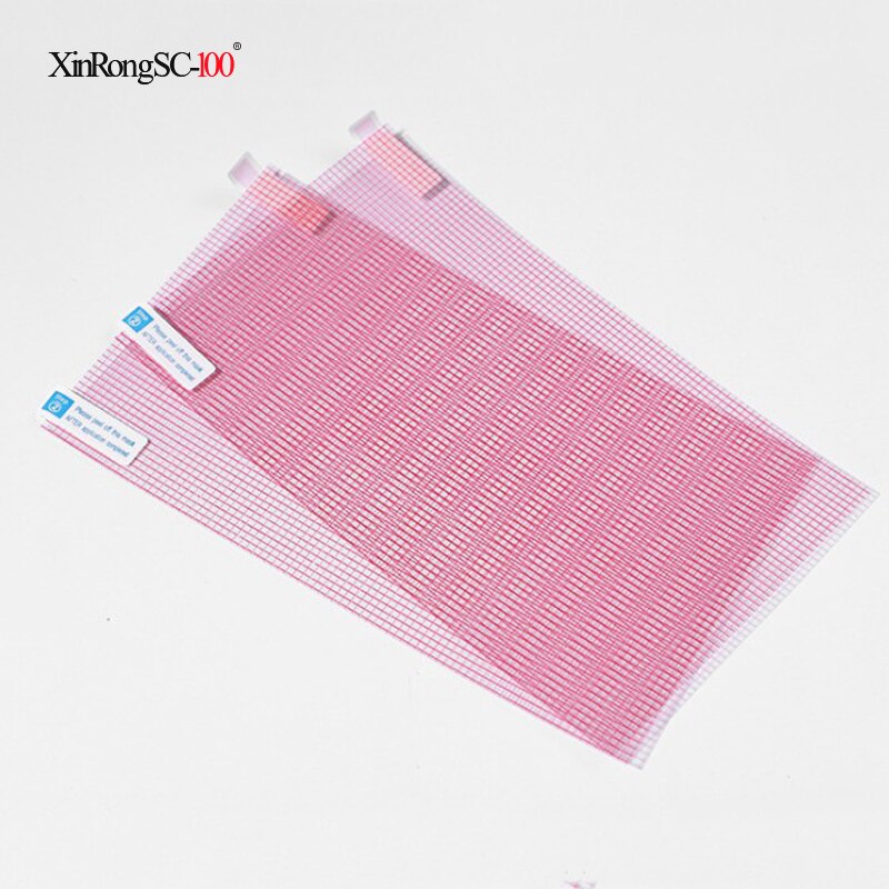 2 uds suave claro Protector de pantalla película protectora para 7 8 9 9,7 10 10,1 10,2 11 12 GPS de coche en pulgadas Radio de navegación Multimedia