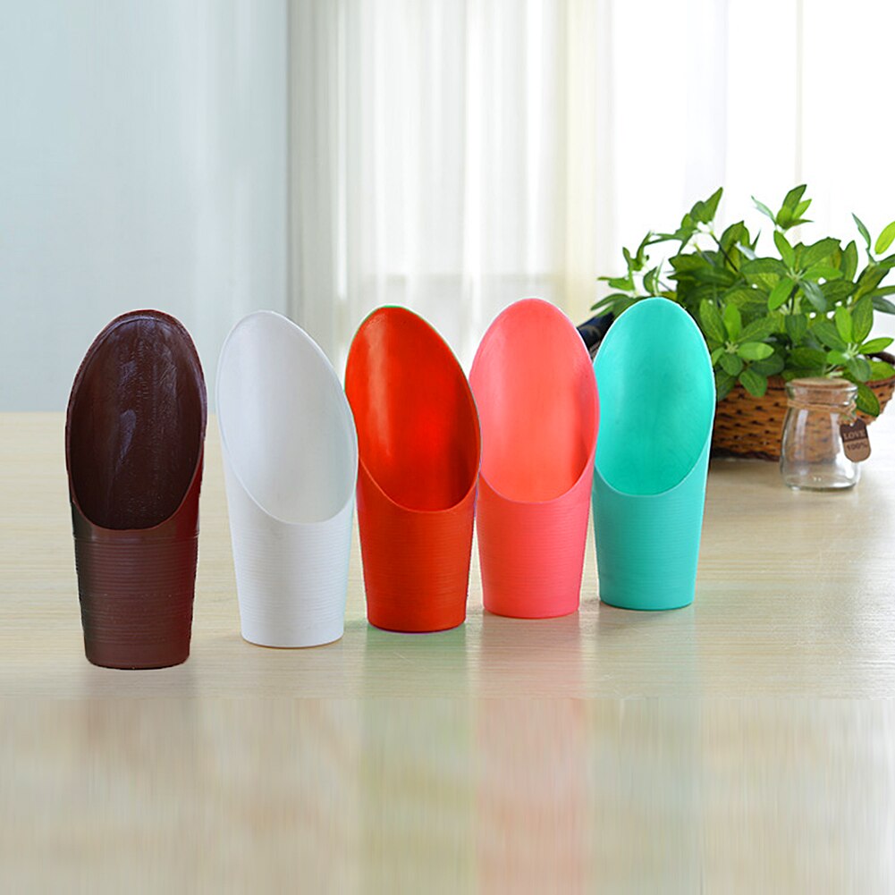 Mini vlezige plant grond spade schep tuingereedschap plastic spade & schep tuingereedschap emmer schep potcultuur cilinder  #10
