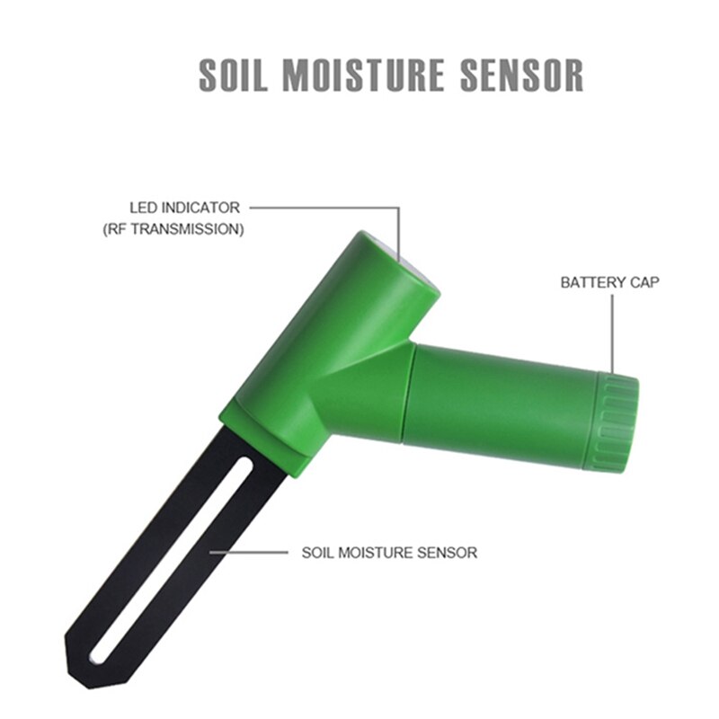 1Pcs Soil Moisture Sensor Wireless Soil Moisture Sensor Battery Powered For Misol Spare Part
