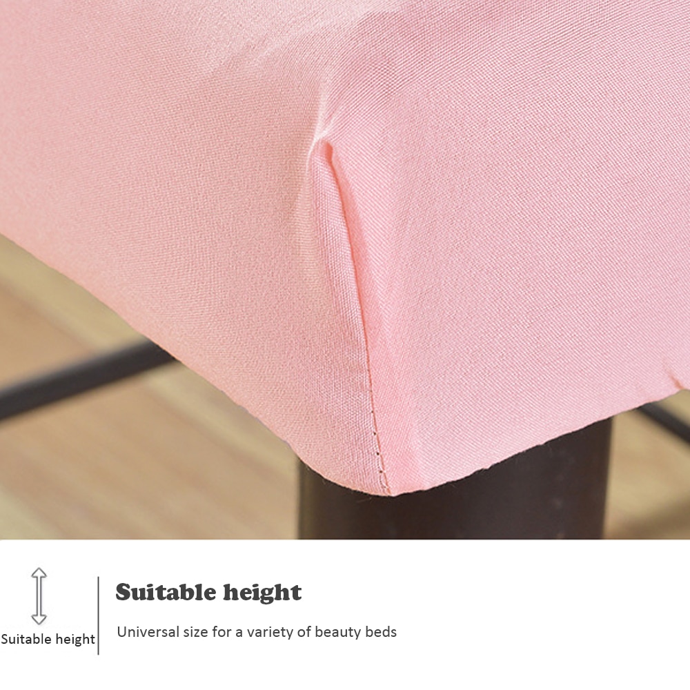 Professionele Cosmetische Salon Lakens Massage Laken Effen Couch Voorschip Gat Polyester Elastische Alle-Ronde Wrap