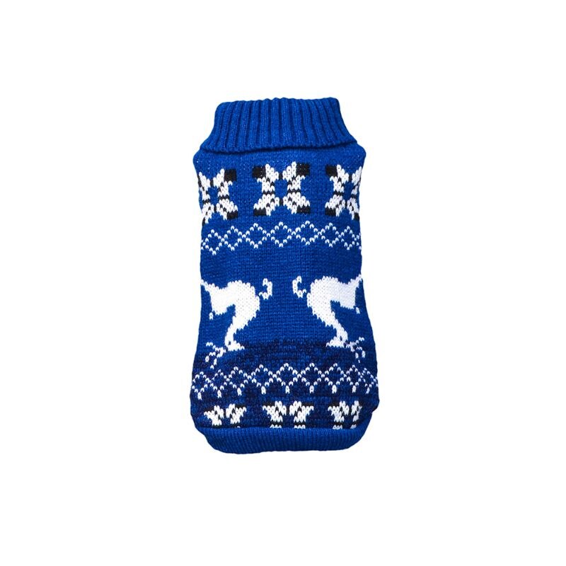 Jul tröja för husdjur hundkläder för hundar mjuka kläder för hund sommar chihuahua kläder bekväm outfit tax för gatos: Blå / Xxl