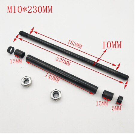 Front Wheel Axle or Rear Rims Axle for 47cc 49cc Mini Moto Dirt Pocket Bike Minimoto Kayo KXD