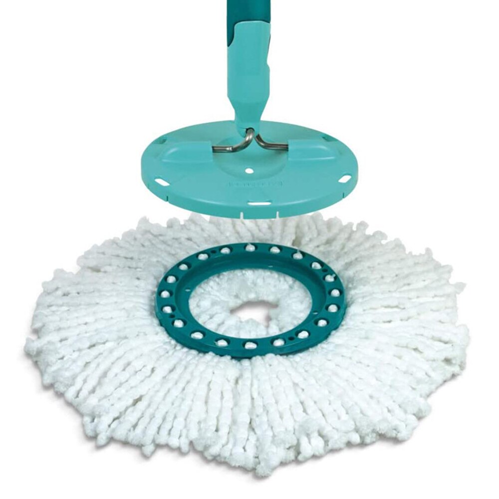 Cabeza de repuesto paño de mopa giratorio Flexible agua microfibra absorción