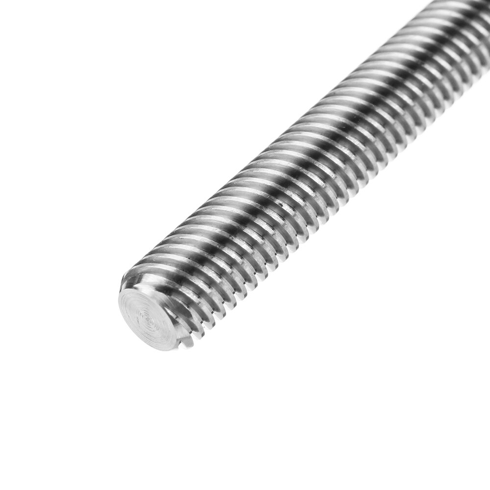 T6 Lead Screw 150mm Length 6mm Thread 1mm Pitch Lead Screw with Flange Copper Nut For Stepping Motor Driving Guide Rail