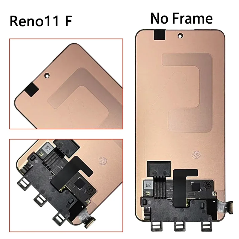 Reno 11 Pro Display For Oppo Reno11 Reno 11 (China) LCD CPH2599 PJH110 CPH2607 Display+Touch For Oppo Reno 11F CPH2603