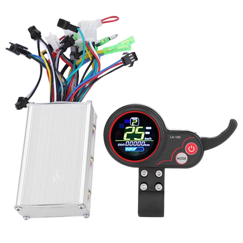 AD-36V Electric Bicycle Controller 250/350W Scooter Lcd Display Control with Shift Switch: Default Title
