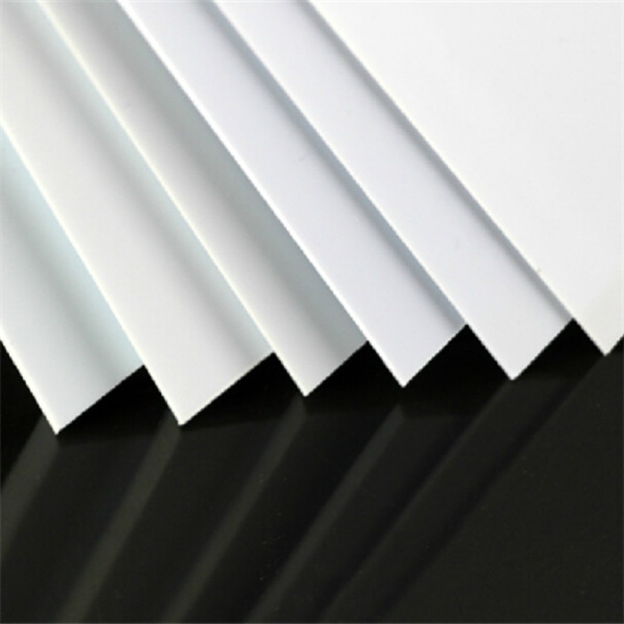 Tablero de espuma de PVC, placa plana de plástico, 300x200mm con 1mm, 2mm, 3mm, 5mm, 7mm, 9mm de espesor