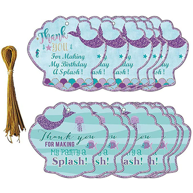 FIGURINE DECOR DE GATEAU,Deep Sapphire--Décoration De Gâteau En Forme De Sirène, Petite Sirène