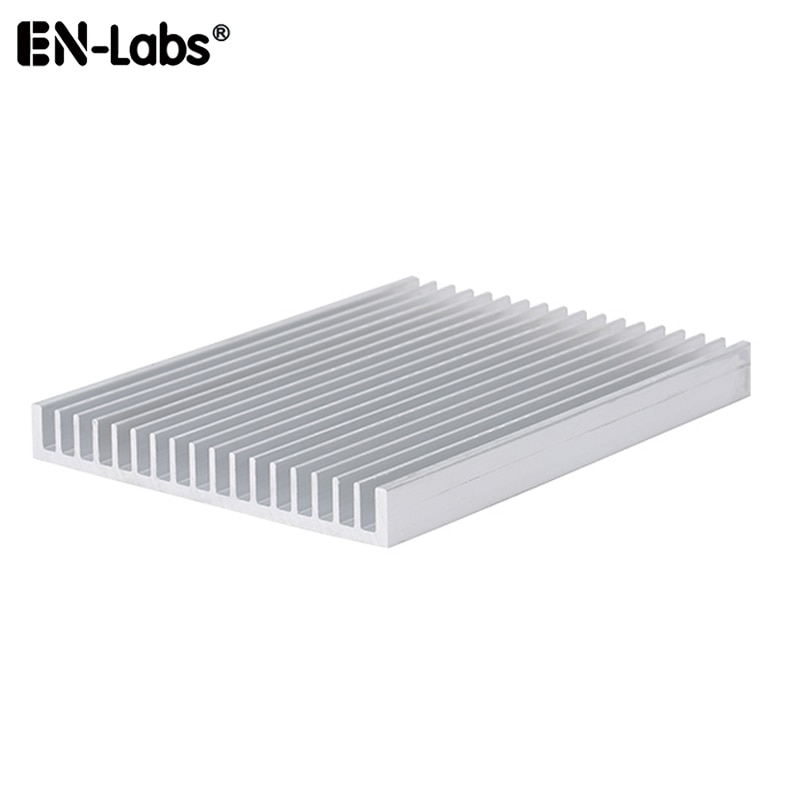 UltraThin Aluminum Heat Sink Radiator for High Power Amplifier,75x10x100/150/200/300mm Heatsink Cooling Cooler for LED Module IC