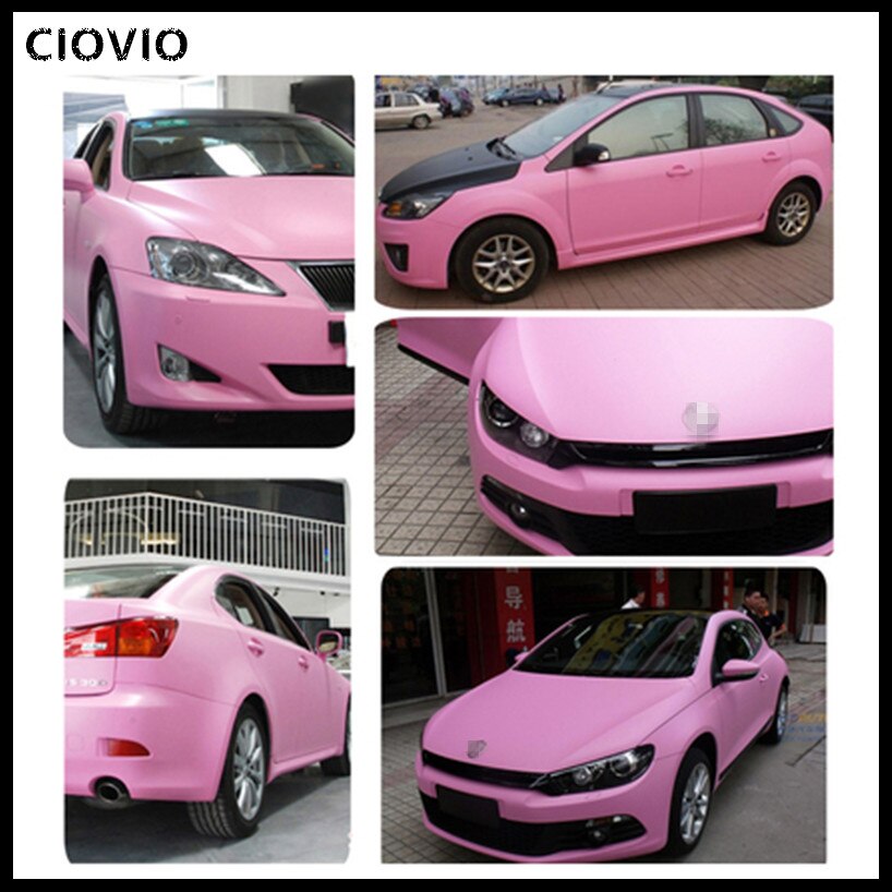Car Styling 50*100cm PVC Glue Vinyl Wrap Plating Matte Ice Sticker Decorative Auto Film Sheet For Car Truck Motocycle Laptop