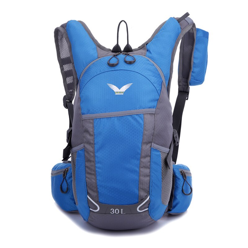 Unisex Straat Lopen Stad Rugzak 30L Nylon Waterdichte Reizen Rugzak Camping Zak Pinich Professionele Fietsen Rijden Rugzak