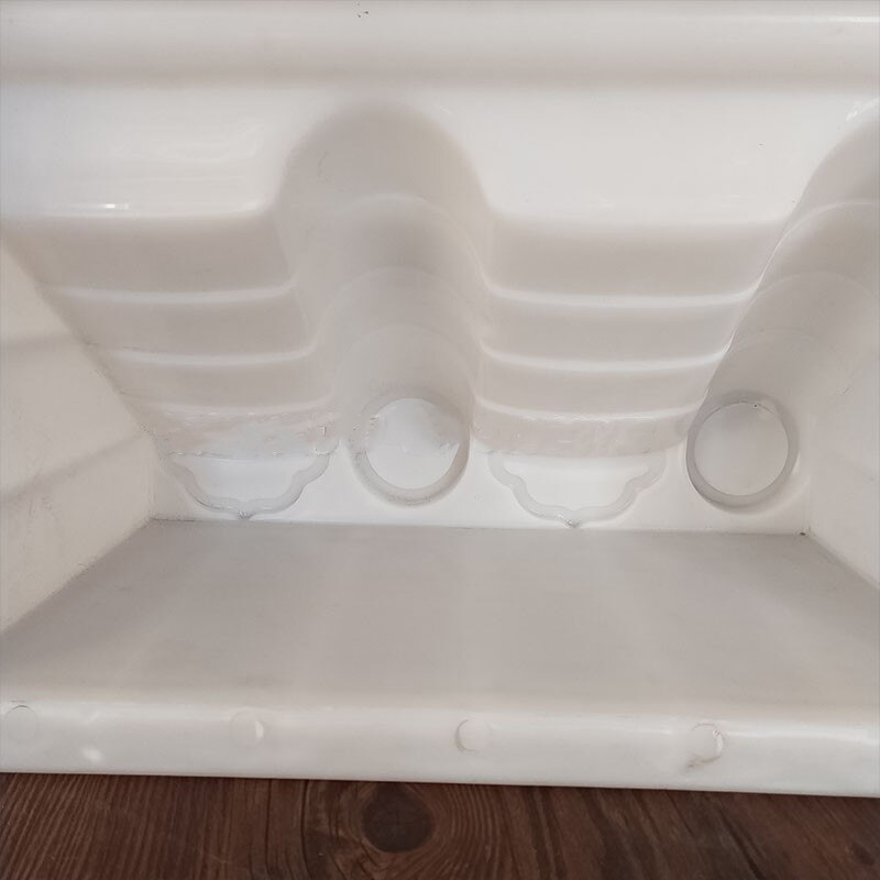 Moule à brique carrée ciment Antique, pour fabriquer un toit de jardin, sculpture 3D, béton antidérapant, moules de pavage en plastique, 40x26x25cm