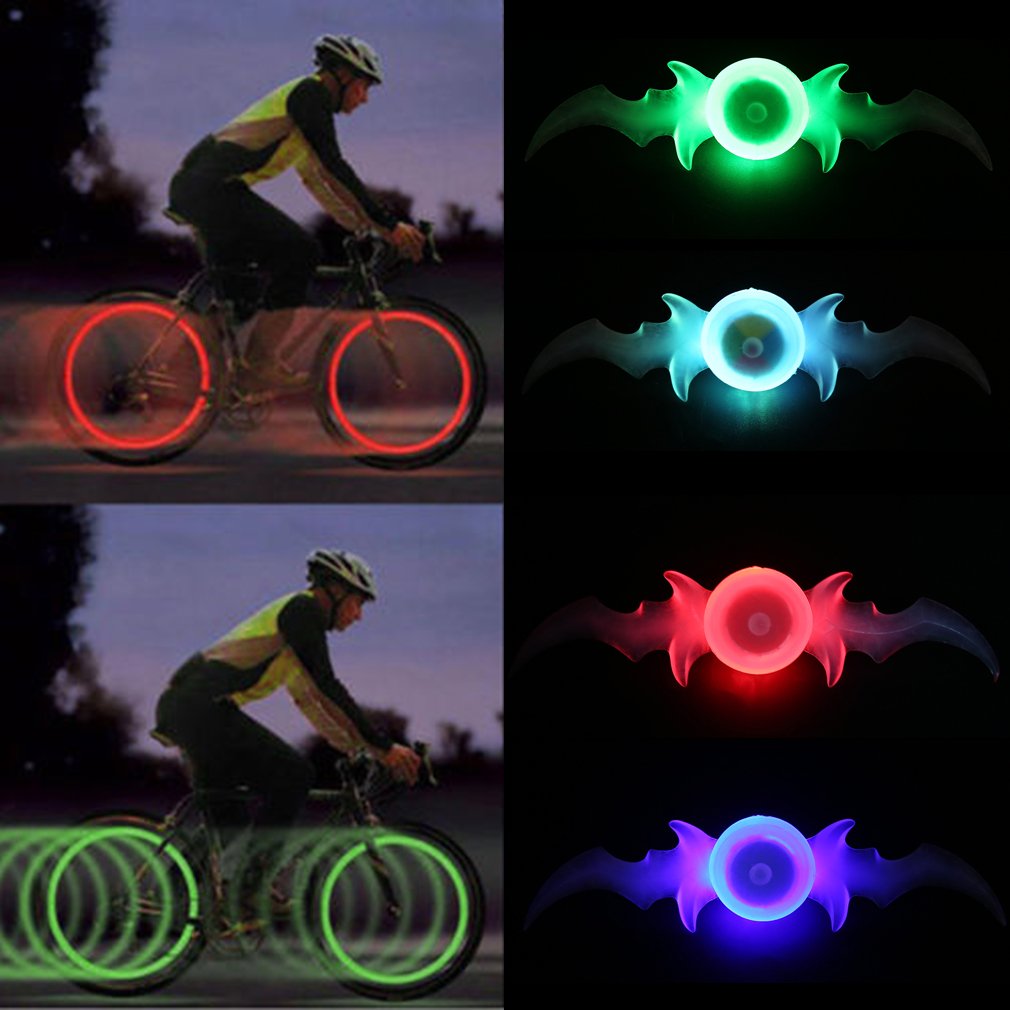 1PC Awesome Decorative light Cycling Bicycle Bike Wheel Tire Wire Tyre Bright LED Light Flash Lamp For car, motorcycle and bike