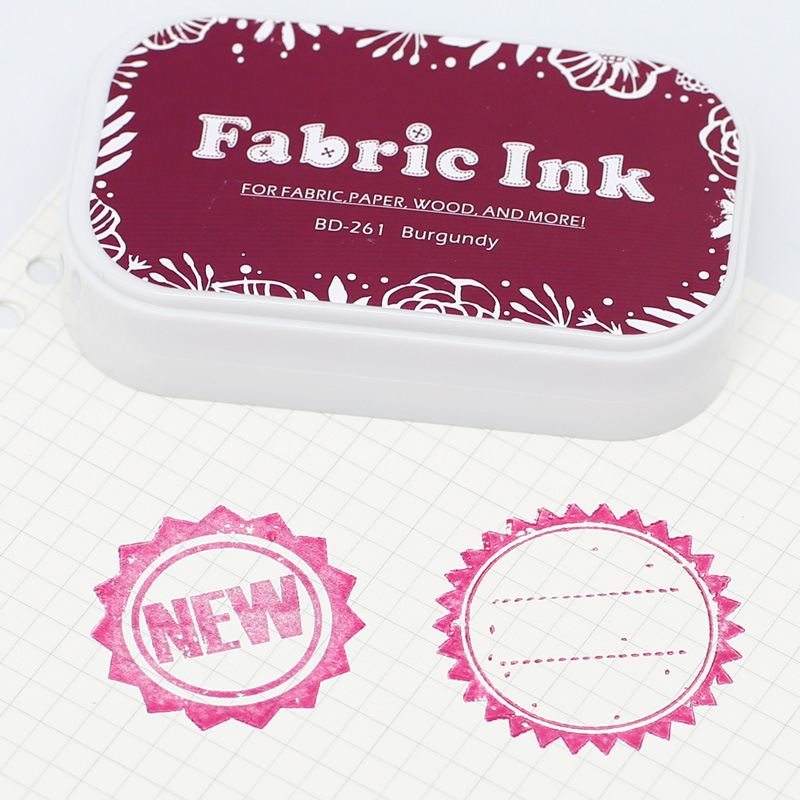 Tampon tampon lavable en tissu, 1 pièce, éponge colorée, tampon tampon multi-usage: BD-261