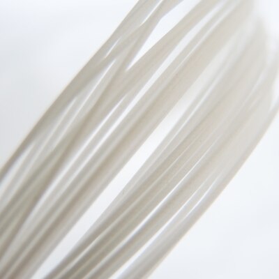 Alpha 10 stk badminton streng multifilament holdbarhed udendørs badminton amatør streng bs -3: Hvid