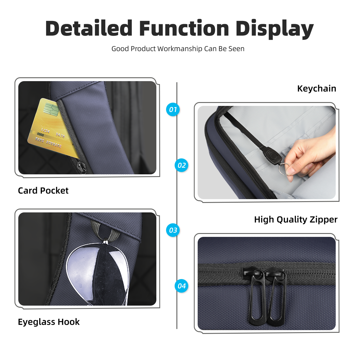 Mochila de viaje Heroic Knight de gran capacidad, impermeable, mochila para ordenador portátil de 15,6 ", mochila de trabajo para , mochila escolar