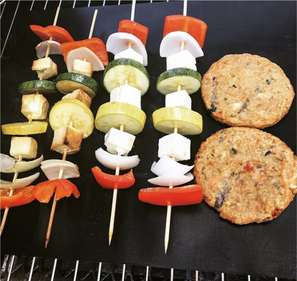 Grill Mat 44X33CM Non Stick BBQ Grill Liners Oven Grill Foil Barbecue Liner Reusable Mat Bbq Tools Bbq Accessories