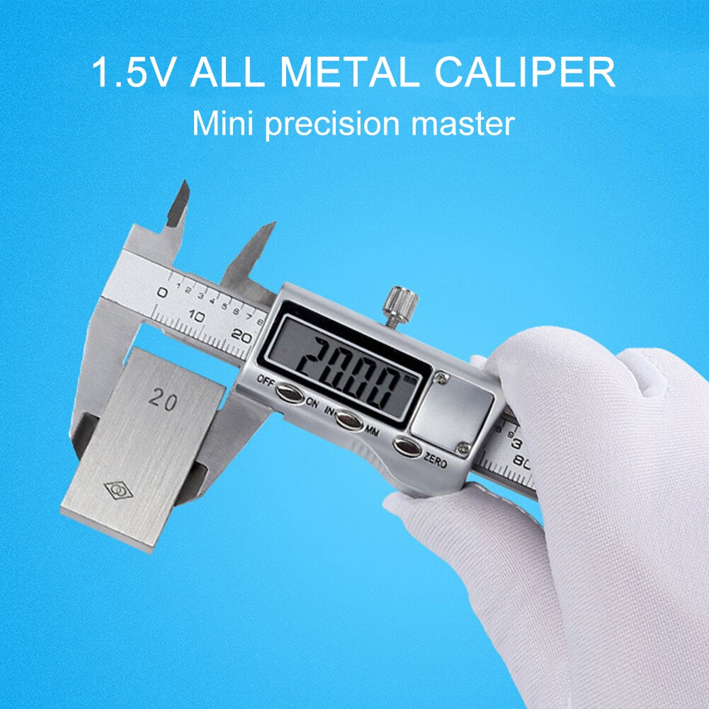 0-150mm Stainless Steel Micrometer Measuring Ruler LCD Digital Vernier Caliper Measurement Height Limit Gauge Tools