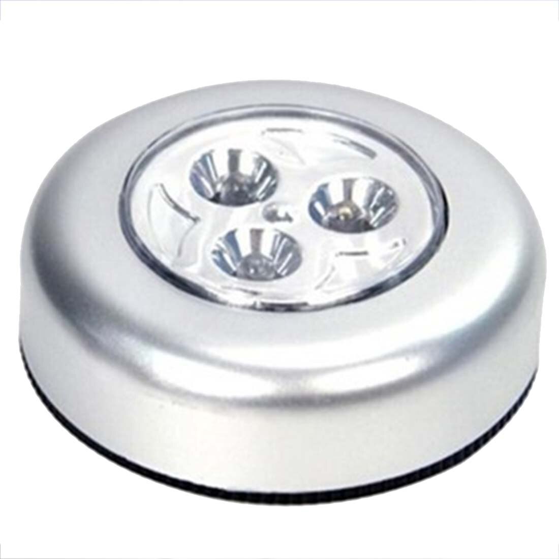 TTLIFE LED Touch Light Home Kitchen Under Cabinet Closet Push Stick on Lamp Battery Powered Wardrobe Stick Touch Lamp LED Light: Default Title