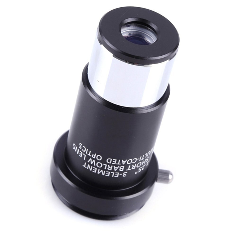 Angeleyes 3X Metal Baro, espejo Barlow lente doble lente Cámara 1,25 pulgadas 31,7mm M42 * 0,75 paso tres elementos 3Xelement